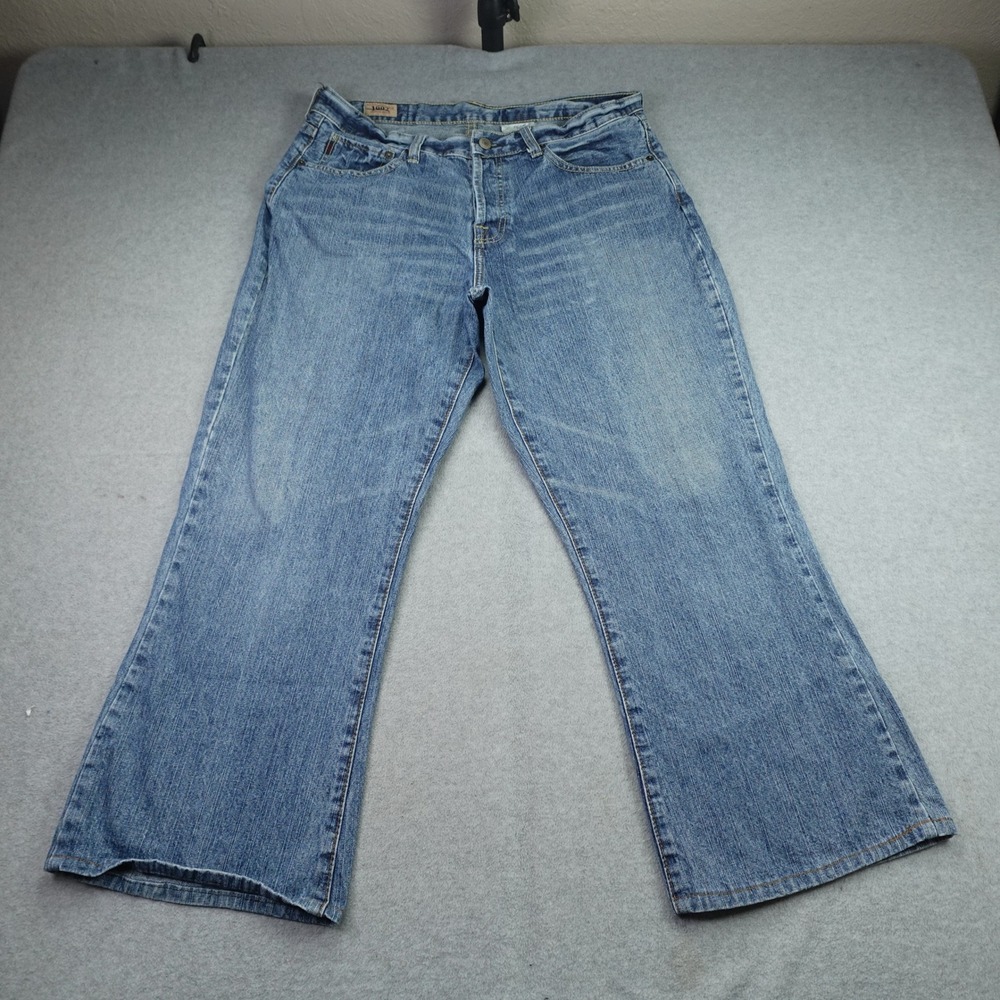 Abercrombie & Fitch Jeans Mens 34x26.5 Blue 1892 Vintage Bootcut Denim